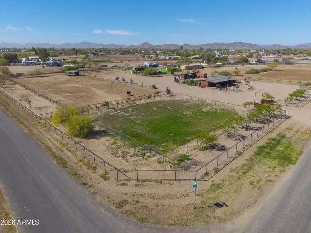 turn out pasture area