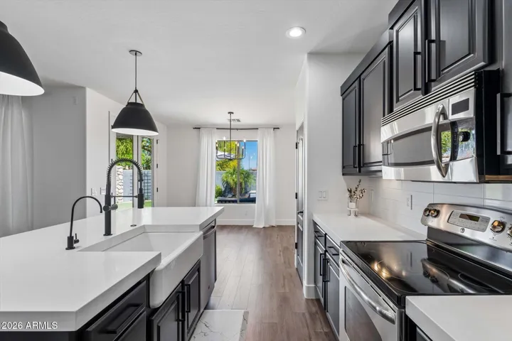 All the counter space you need - bring on the air fryer, ice maker, espresso machine... it will all fit!