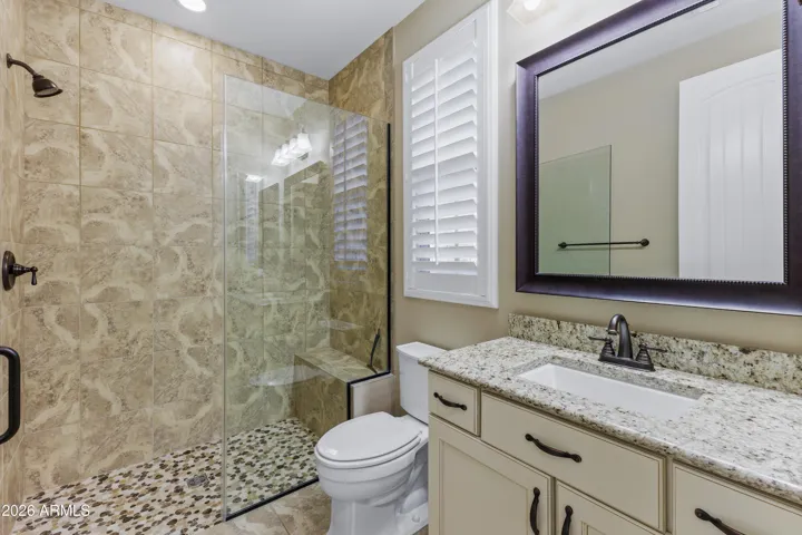 Full bathroom for third bedroom.