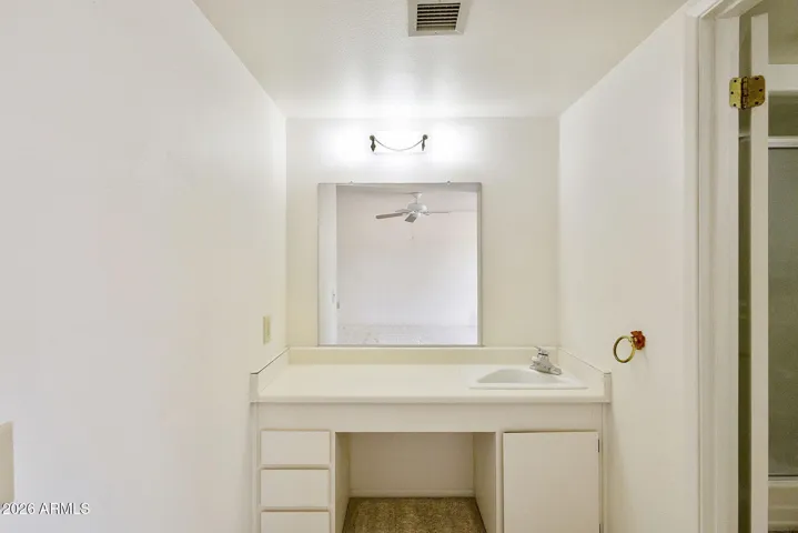 Primary bathroom 1st sink