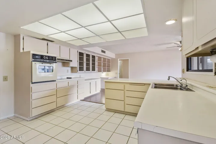 Original appliances except electric cooktop.