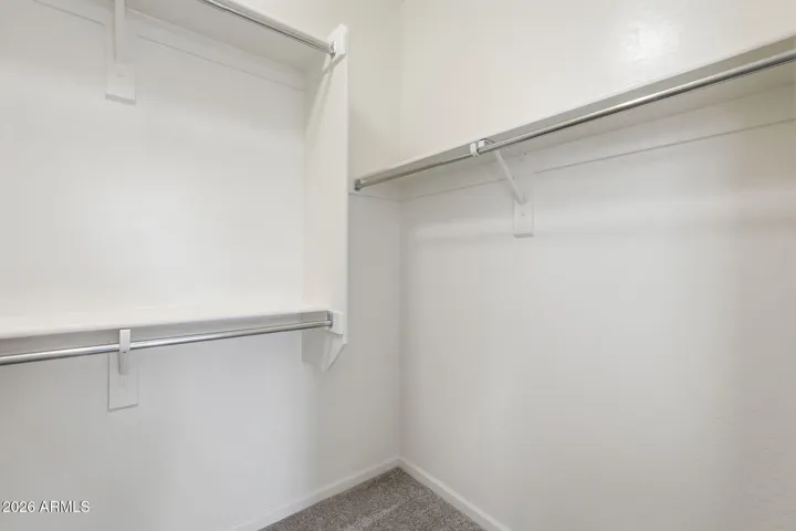Primary walk-in closet