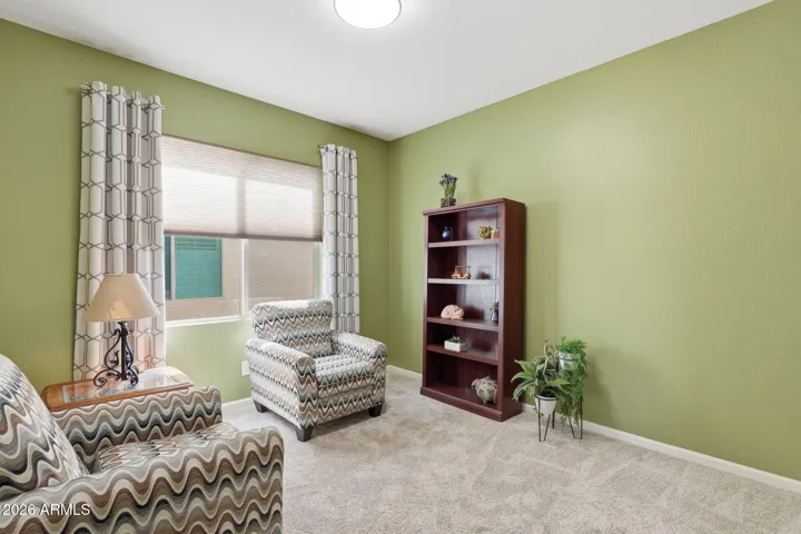 Den was recently painted, new carpets and wired for the overhead light