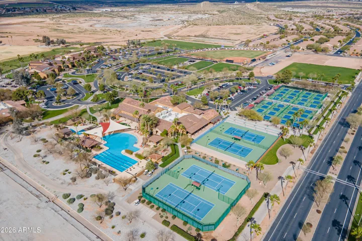 16 Pickleball courts and 4 tennis courts