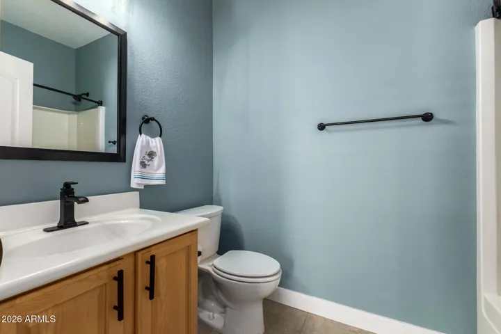 Beautifully updated guest bath