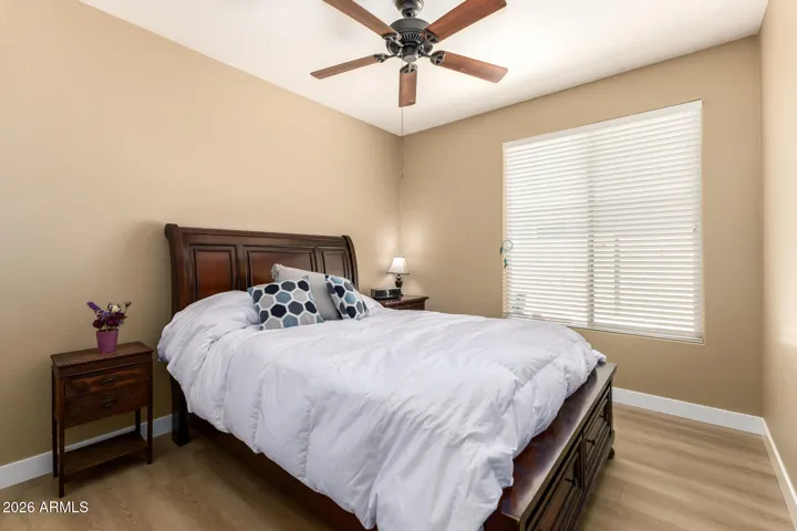 Ample guest rooms with new lvp and baseboards