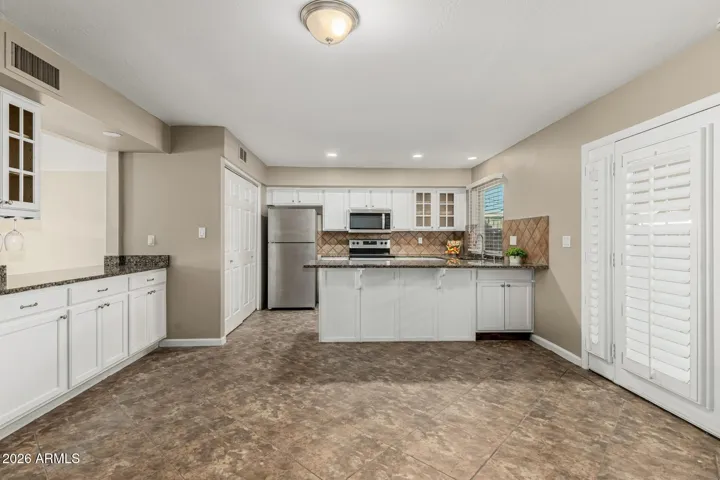 Dining Area with Door to Back Patio