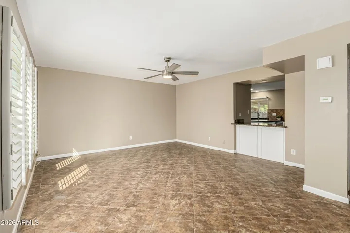 Pass Thru from Living Room to Dining Area