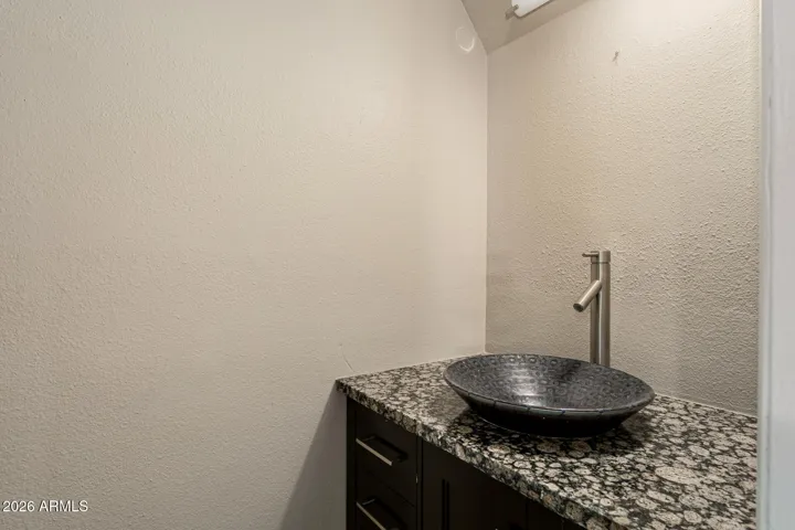 Downstairs Half Bath is so wonderful!