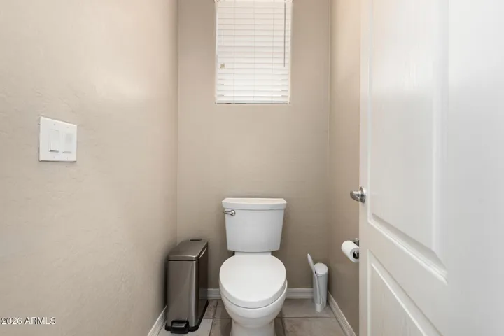 Separate toilet room in the primary ensuite.