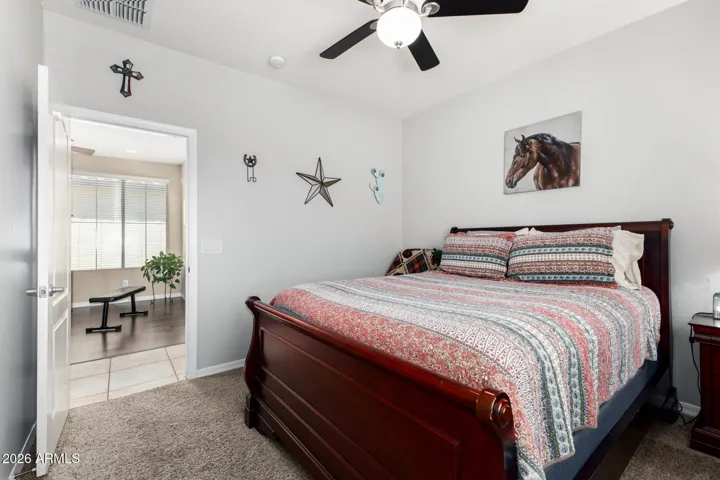 See that flex space out there these 2 bedrooms and bathroom are in this same wing of the home and away from the primary suite!