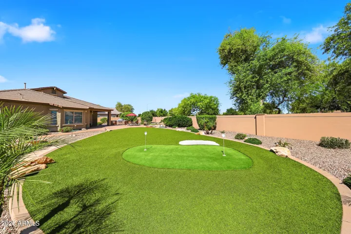 Lush Green Synthetic Turf