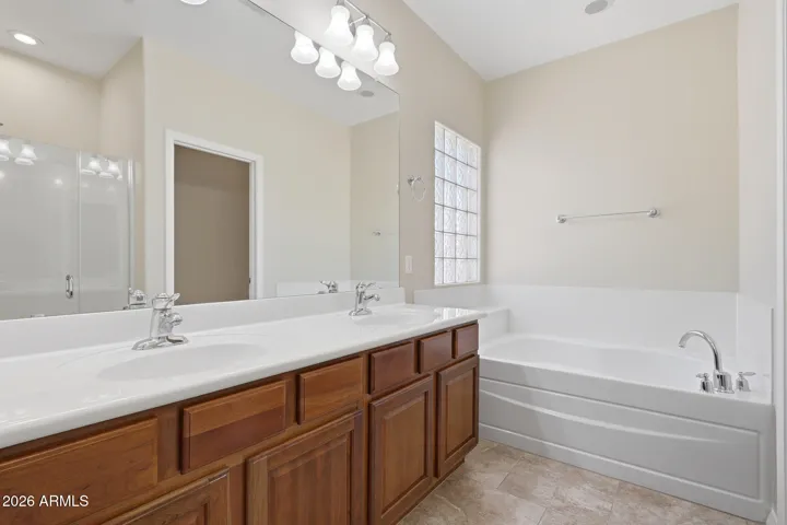 Primary Bath Double Sinks