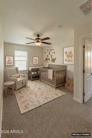 flex room as a nursery