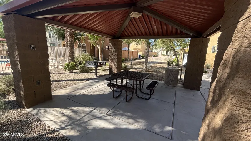 BBQ area