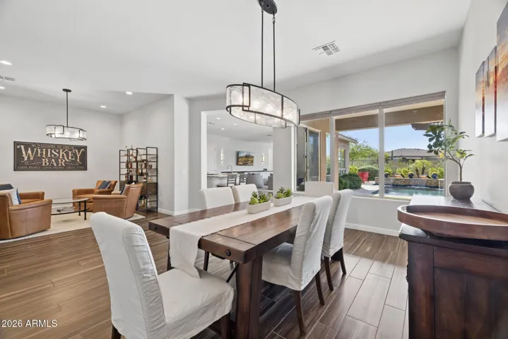 Upgraded Wood Plank Tile in Most Living Areas