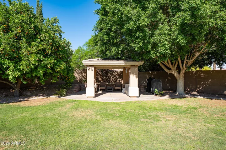 Spacious gazebo