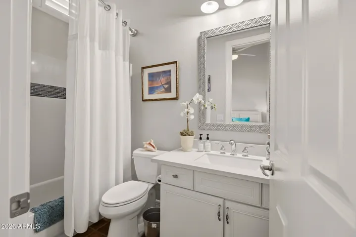 Updated modern bathroom