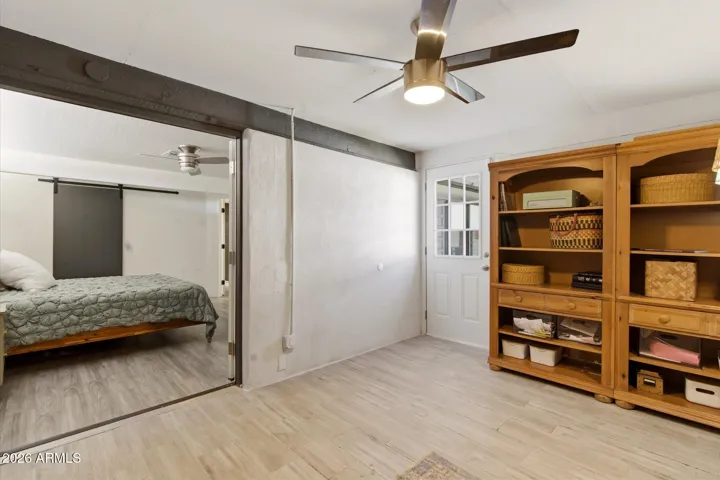 entry from the primary bedroom