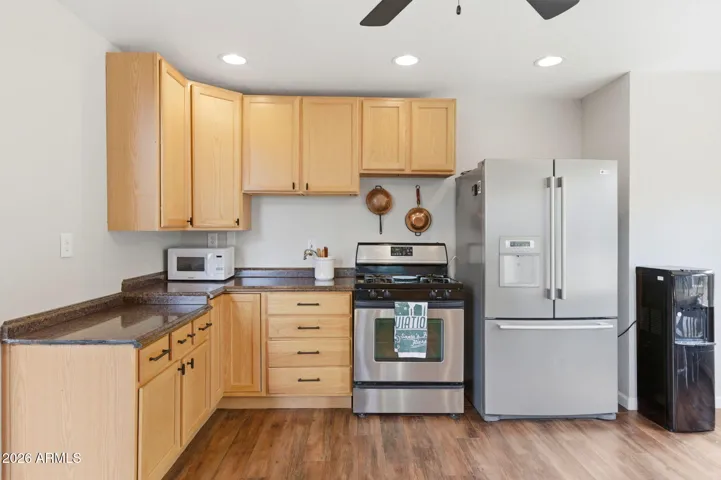 Large kitchen with plenty of cabinets and storage