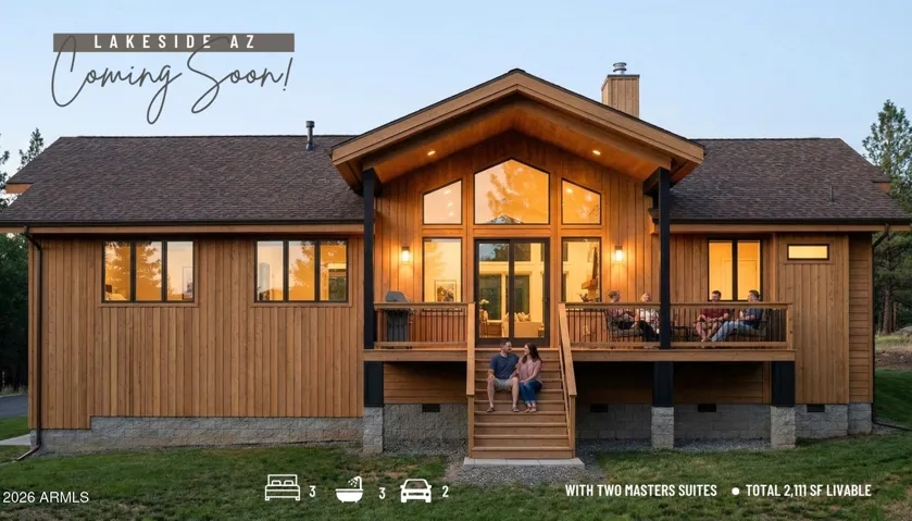 Rendering of Rear of Home