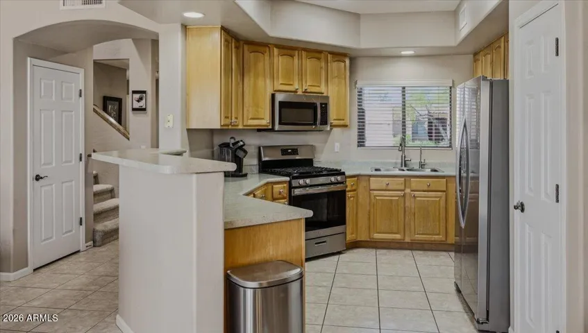 All Stainless Steel Appliances, Pantry and lots of Counter Space