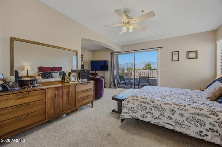 Huge Primary Suite with Balcony