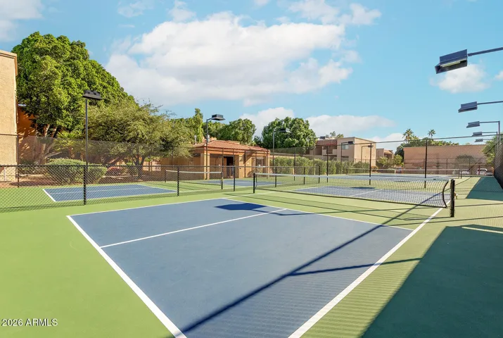 Quite impressive 6 new Pickle Ball courts!
