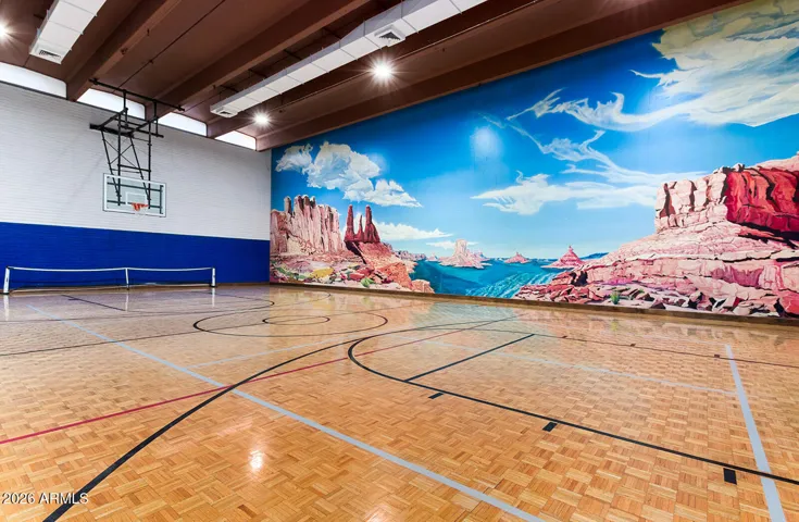 Pick up games happen a couple times a week