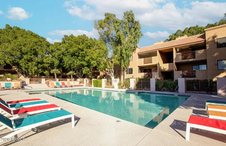 This "North pool" is heated during the winter months! Sooo nice!