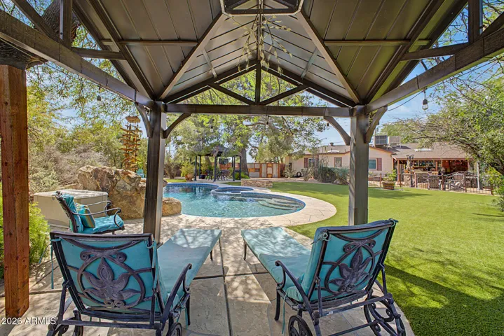 One of two Gazebos