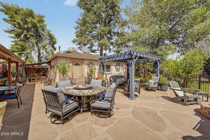 One of several Cookout and Relaxing Areas