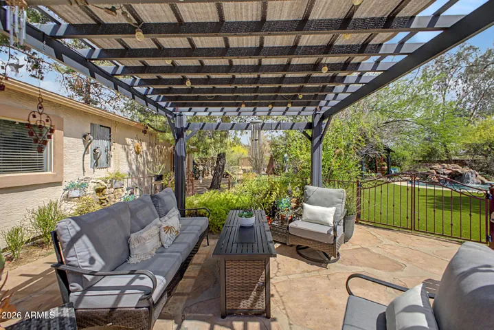 Pergola and Casita
