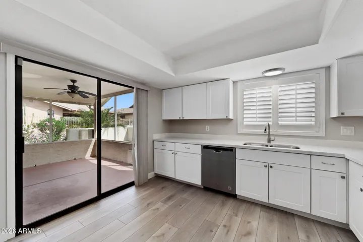 Back patio is screened in for comfort and relaxation!