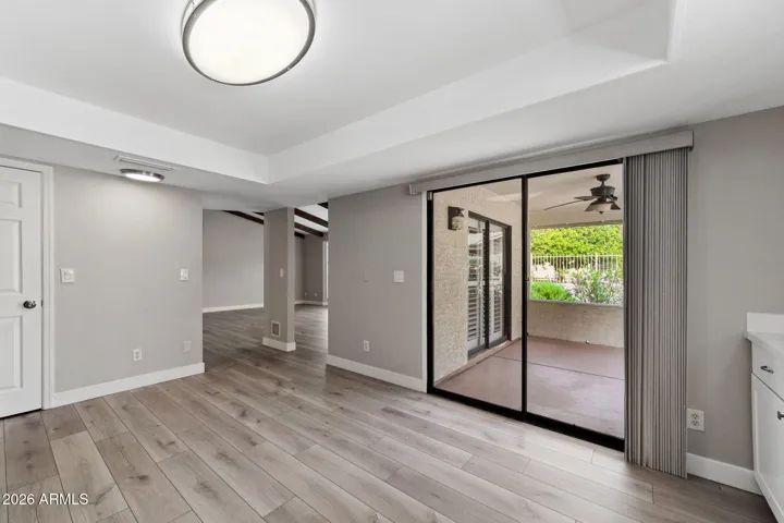 The kitchen has a large walk-in Pantry!