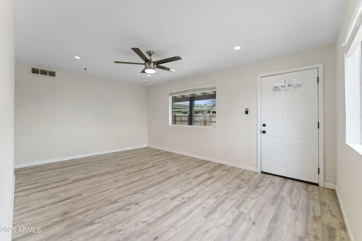Living Room, unit A.