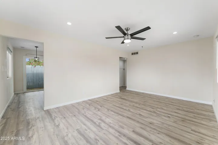 Living Room, unit A.