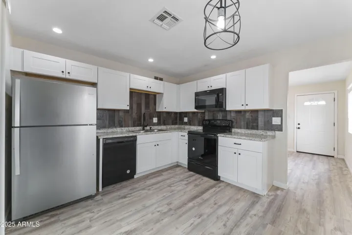 Kitchen, unit A.