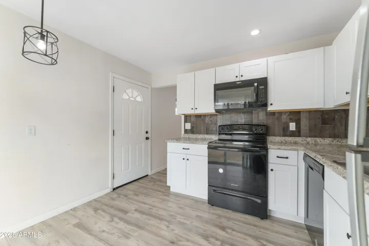 Kitchen and Dining Room, unit B.