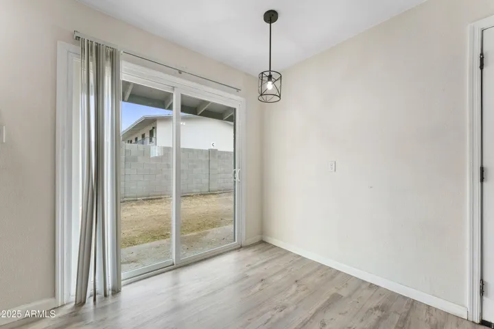 Kitchen and Dining Room, unit B.