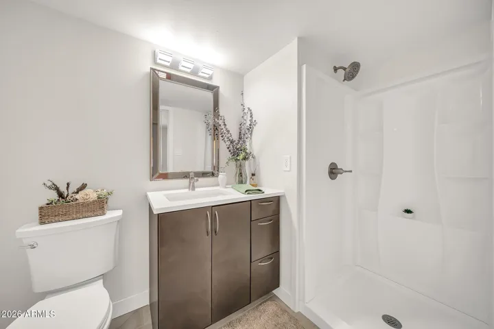 2nd bath with walk-in shower