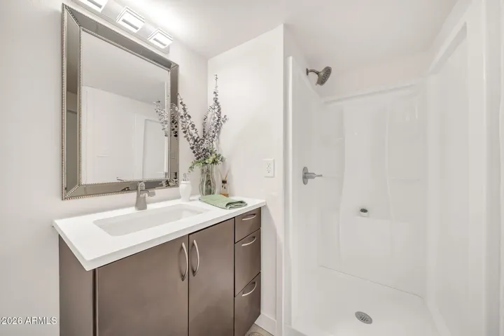 2nd bath with walk-in shower