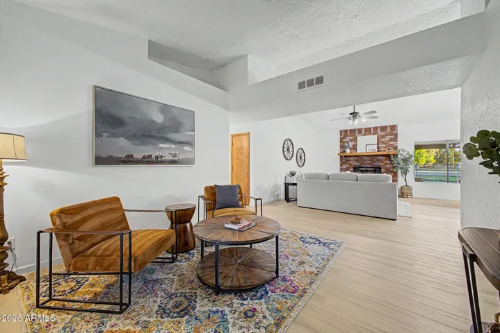 Den - Options for office, living room or flex space