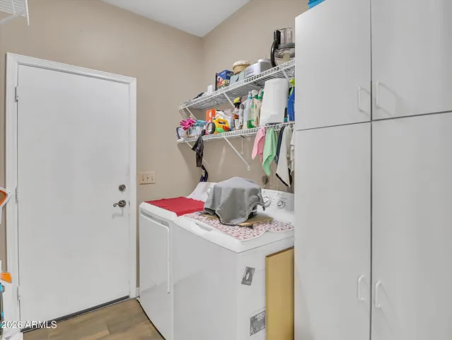 Laundry with storage