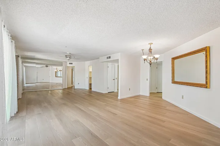 Formal Dining Room that flows into the family room & great room