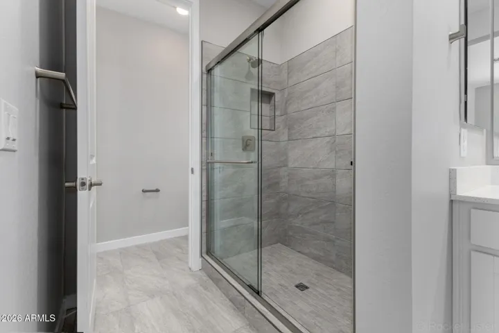 Upgraded Tile Shower in Primary Suite!