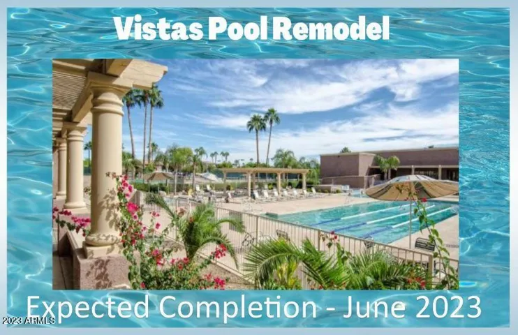Vistas Rec Ctr pool is undergoing a major remodel. Expected completion is June 2023. Photo c/o WBV website.