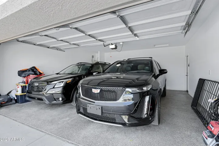 Garage with Epoxy Floors!