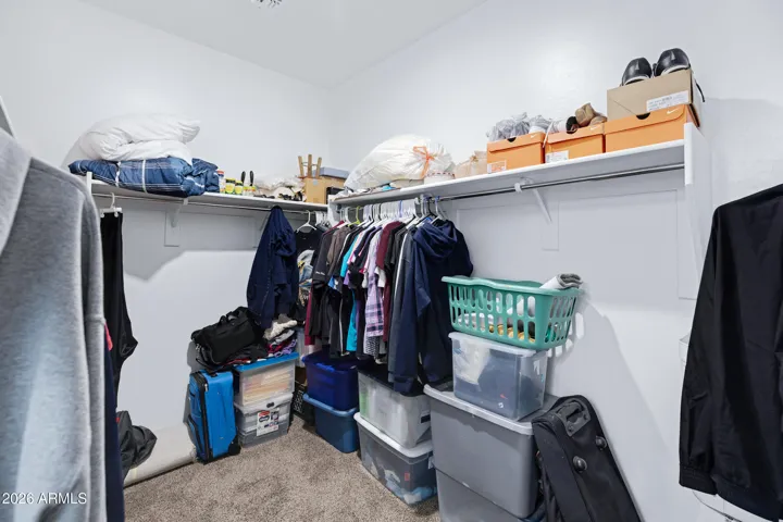 Walk-in Master Closet