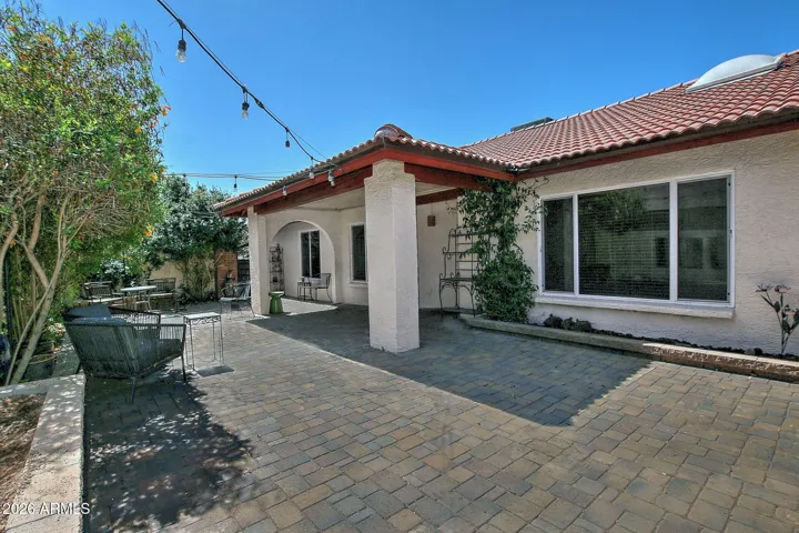 Expansive Patio Space